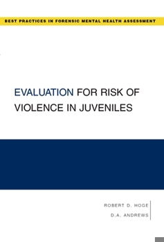 Paperback Evaluation for Risk of Violence in Juveniles Book