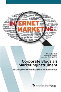 Paperback Corporate Blogs als Marketinginstrument [German] Book