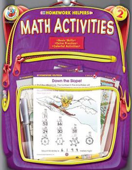 Paperback Math Activities, Grade 2 Book