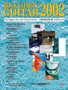 Paperback Rock Charts Guitar 2002 Summer Edition: Authentic Guitar TAB Book