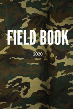 Field Notebook - Camouflage: Lined Memo Book