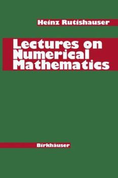 Paperback Lectures on Numerical Mathematics Book