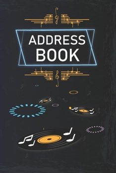 Address Book for Music Lovers With Cool Design on Each Pages. Space to Write Name, Addresses, Mobile, Birthday, Home, Work, Social Media and Lyrics. ... Music Lovers, Students. 120 Pages 6x9 in