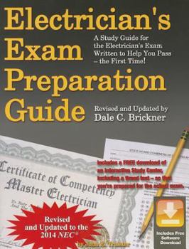 Paperback Electrician's Exam Preparation Guide to the 2014 NEC Book