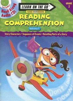 Paperback Reading Comprehension Grade 2 (Learn on the Go: Audio Workbooks) Book