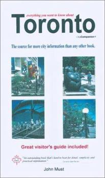 Paperback Toronto City Guide Book