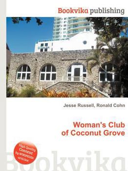 Paperback Woman's Club of Coconut Grove Book