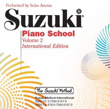 Audio CD Suzuki Piano School, Vol 2 Book