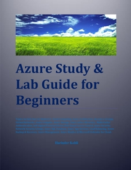 Paperback Azure Study & Lab Guide For Beginners Book