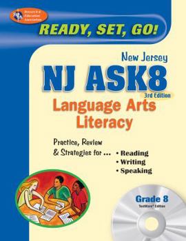 NJ ASK8 Language Arts Literacy w/ CD-ROM