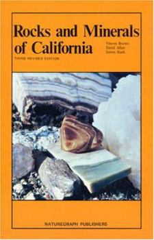 Paperback Rocks and Minerals of California Book