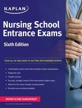 Paperback Nursing School Entrance Exams Book