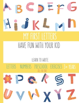 Paperback My First Letters Book