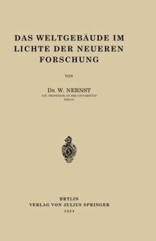 Paperback Das Weltgebäude Im Lichte Der Neueren Forschung [German] Book