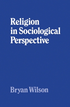 Paperback Religion in Sociological Perspective Book