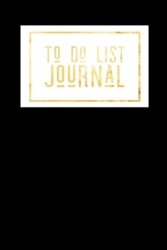 To Do List Journal: Daily Checklist Productivity Journal | Daily Task Planner | Personal & Business Schedule Diary | Gift for Women Men for Home School Office (Simple Black)