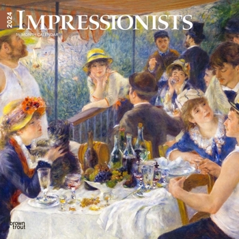 Calendar Impressionists 2024 Square Book