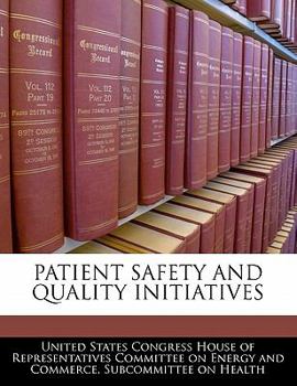 Paperback Patient Safety and Quality Initiatives Book
