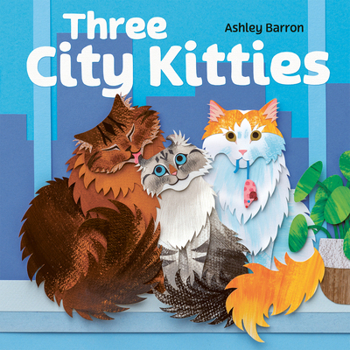 Hardcover Three City Kitties Book