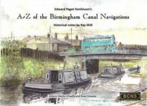 Paperback A-Z of the Birmingham Canal Navigations Book