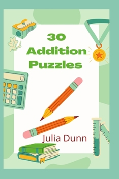 Paperback 30 Addition puzzles Book