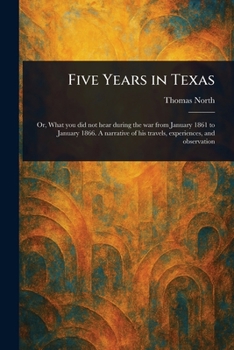 Paperback Five Years in Texas Book