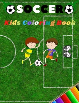 Paperback Soccer Kids Coloring Book