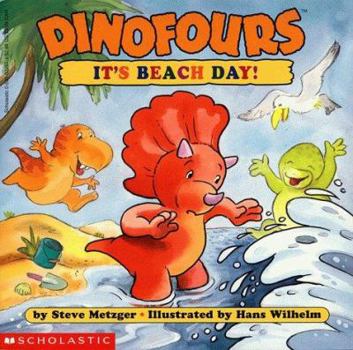 Dinofours #9: It's Beach Day - Book  of the Dinofours
