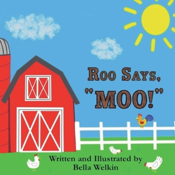 Paperback Roo Says, "MOO!" Book