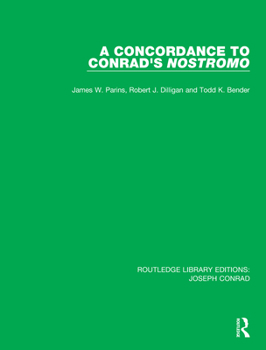 Paperback A Concordance to Conrad's Nostromo Book
