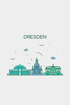 Paperback Dresden Minimalist Travel Notebook [Lined] [6x9] [110 pages] Book