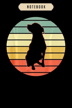 Notebook: Labrador retriever fetch yellow lab play ball Notebook|6x9(100 pages)Blank Lined Paperback Journal For Student,gifts for kids,women, girls, boys, men, birthday gift,