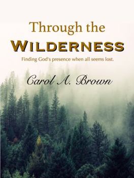 Paperback Through The Wilderness: Finding God's presence when all seems lost. Book