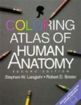 Paperback Coloring Atlas of Human Anatomy Book