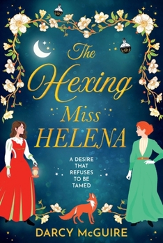 Paperback The Hexing Miss Helena [Large Print] Book