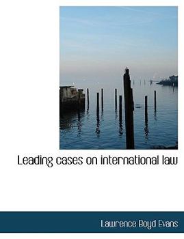 Paperback Leading Cases on International Law Book