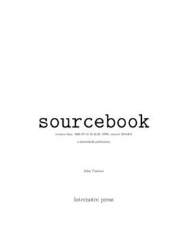 Paperback sourcebook Book