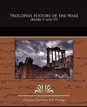 Paperback Procopius History of the Wars (Books V and VI) Book