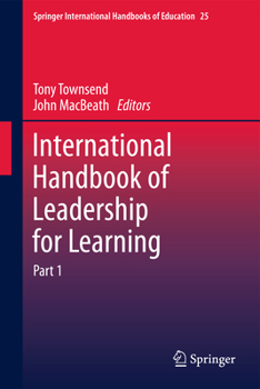 Paperback International Handbook of Leadership for Learning Book