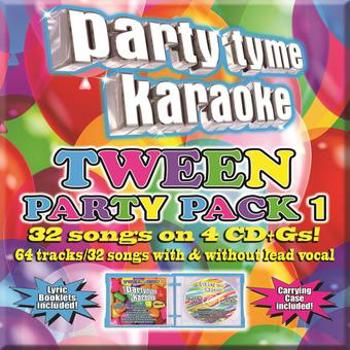 Music - CD Party Tyme Karaoke - Tween Party Pack 1 (4 CD+G)(3 Book