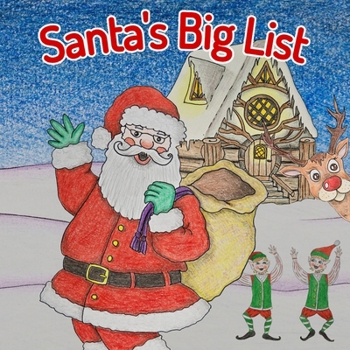 Paperback Santa's Big List Book
