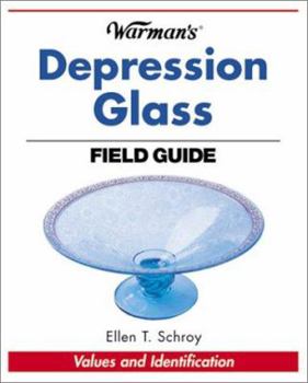 Paperback Warman's Depression Glass Field Guide : Values and Identification Book