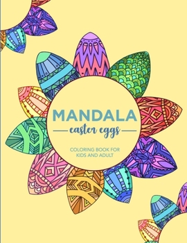 Paperback Mandala Easter Eggs: Coloring Book for Kids and Adults Book