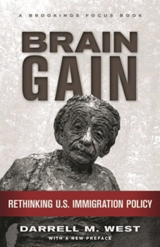 Paperback Brain Gain: Rethinking U.S. Immigration Policy Book