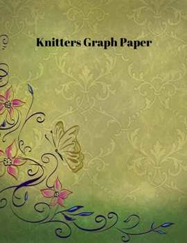 Paperback Knitters Graph Paper Notebook: Graph Paper Composition - Journal - 4;5 Ratio -110 Pages - Letter Format 8.5" * 11". Book