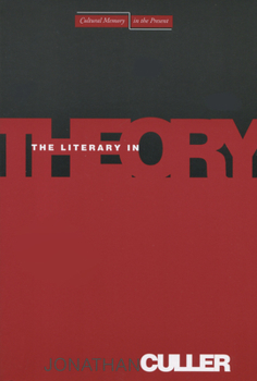 Paperback The Literary in Theory Book