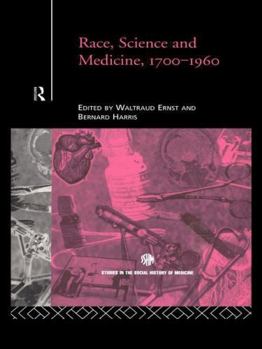 Paperback Race, Science and Medicine, 1700-1960 Book