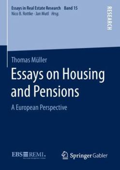 Hardcover Essays on Housing and Pensions: A European Perspective Book