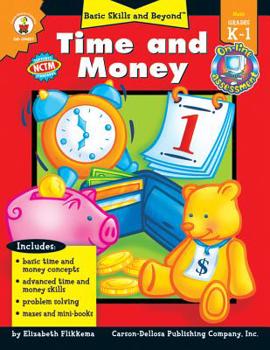 Paperback Time and Money, Grades K - 1 (Basic Skills & Beyond) Book