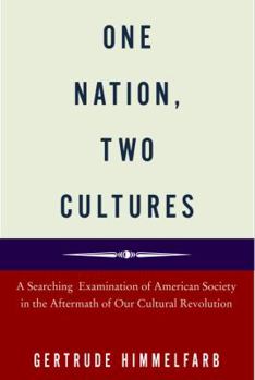 Hardcover One Nation, Two Cultures Book